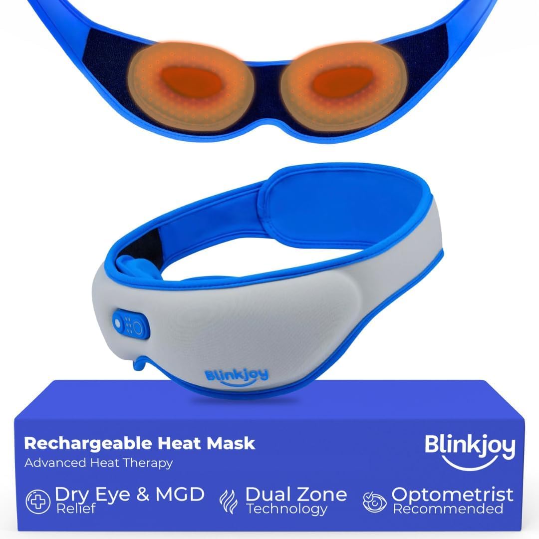 Amazon.com: Blinkjoy Rechargeable Heated Eye Mask for Dry Eyes